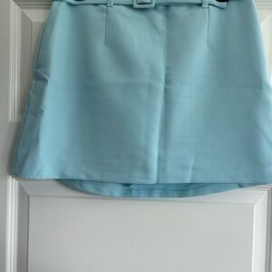Abercrombie & Fitch Light Blue Mini Skirt